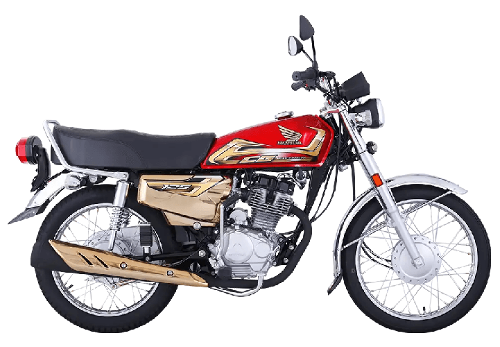 Honda CG 125S Gold - Red